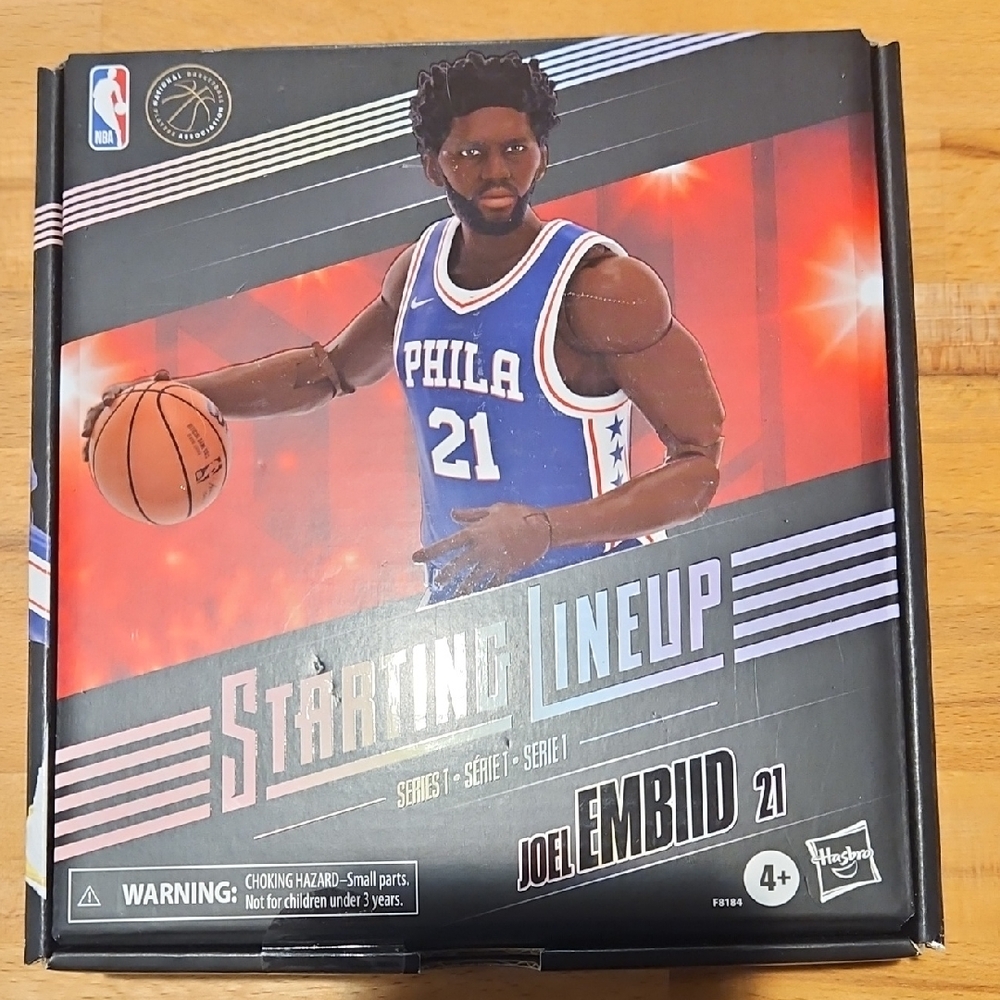 Hasbro Starting Lineup Joel Embiid Action Figure - Blue